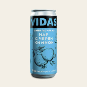 Газирана напитка VIDAS с нар и черен кимон